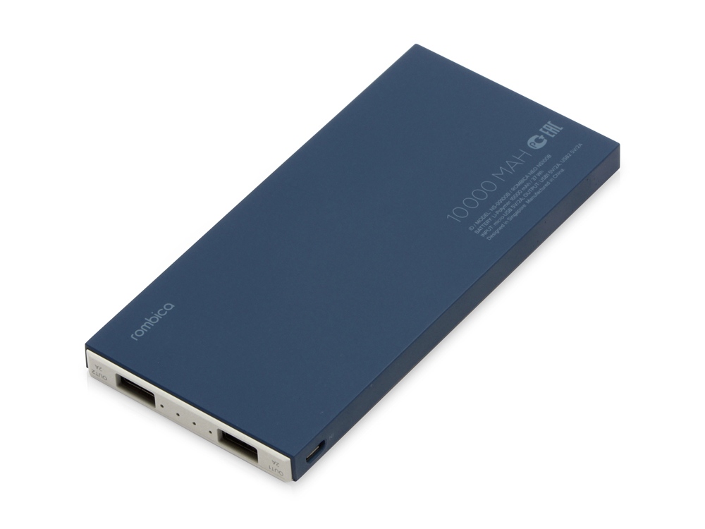 Внешний аккумулятор Rombica NEO NS100B, синий, серый, синий