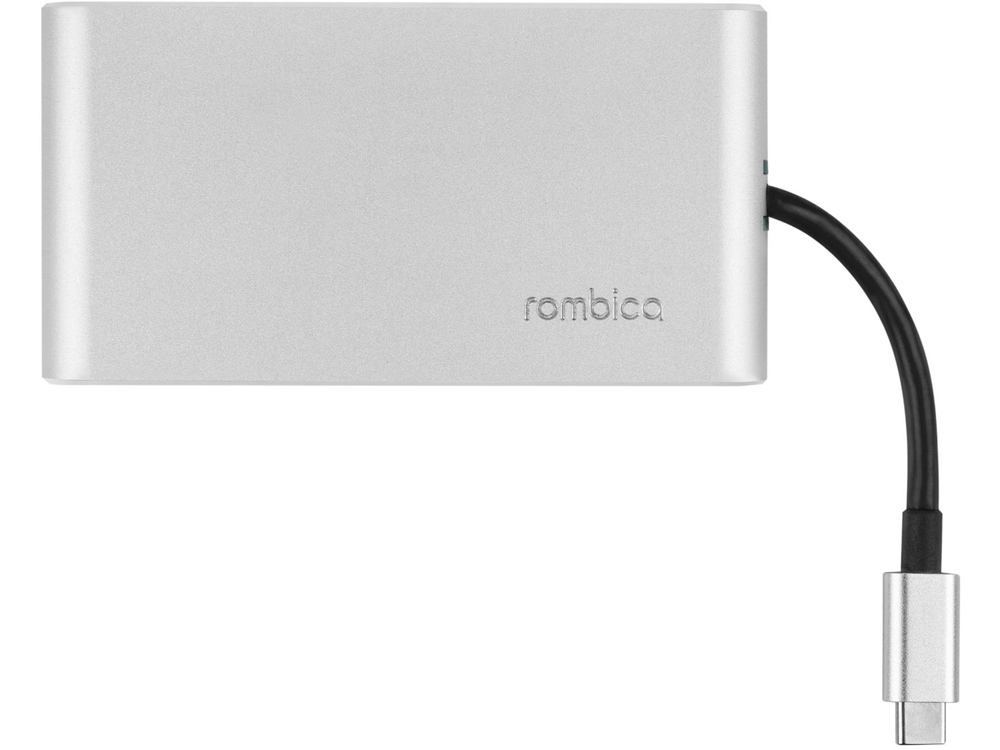 Хаб USB Rombica Type-C Hermes Green, зеленый