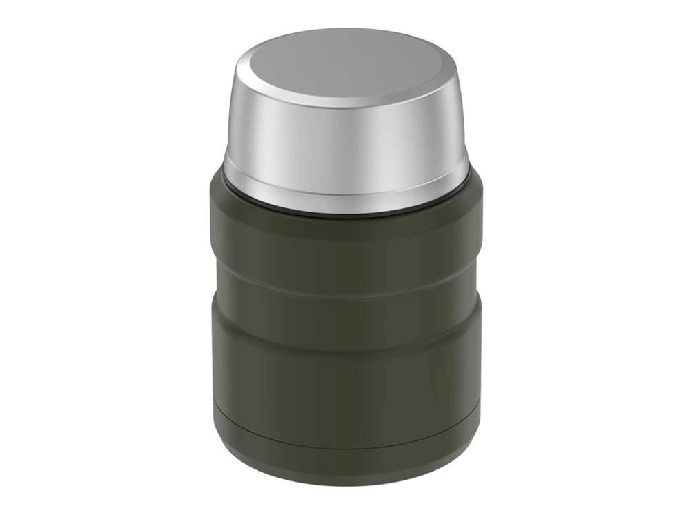 Термос из нерж. стали с ложкой тм THERMOS SK3000 MAG 0,47L, темно-зеленый