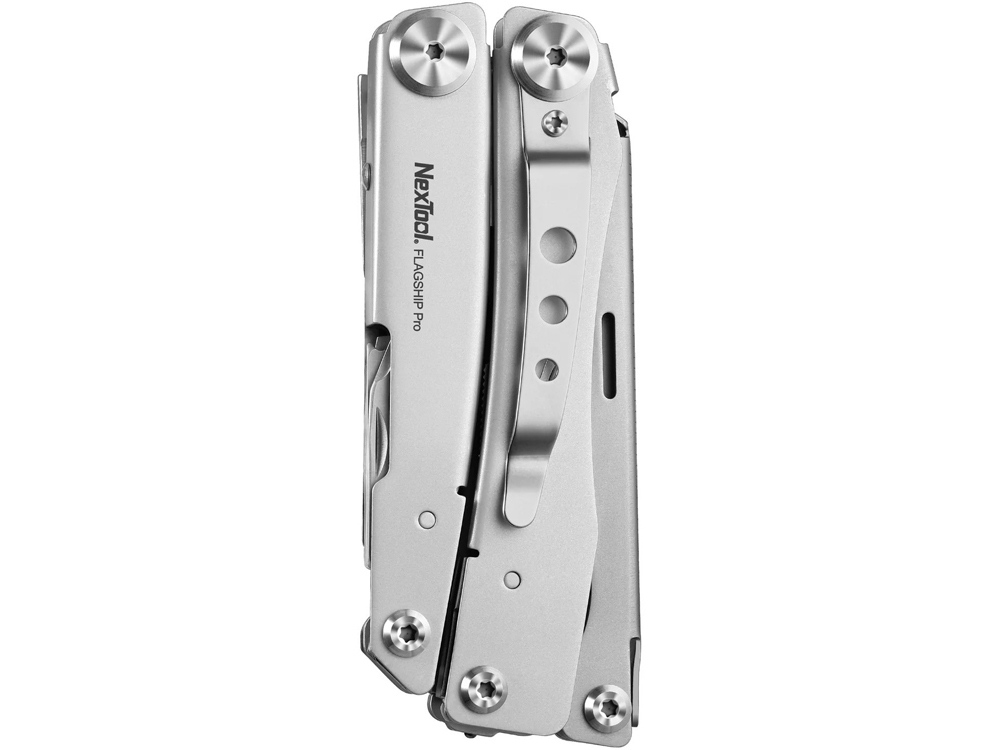 Мультитул Nextool Flagship Pro, 16 функций, 2 сменных лезвия (NE20232), серебристый