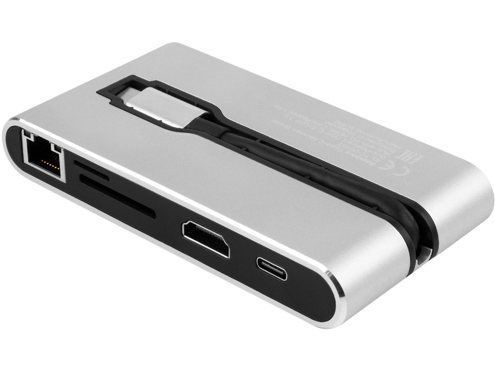 Хаб USB Rombica Type-C Hermes Black, черный
