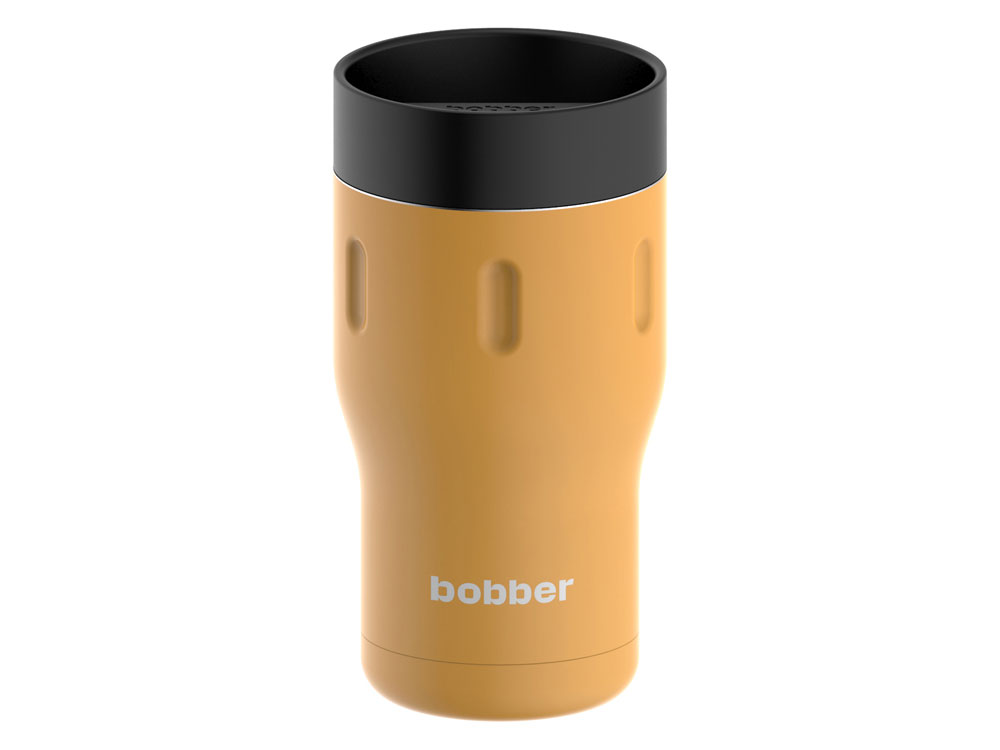 Термос питьевой, вакуумный, бытовой, тм bobber. Объем 0,35 литра. Артикул Tumbler-350 Ginger Tonic, оранжевый