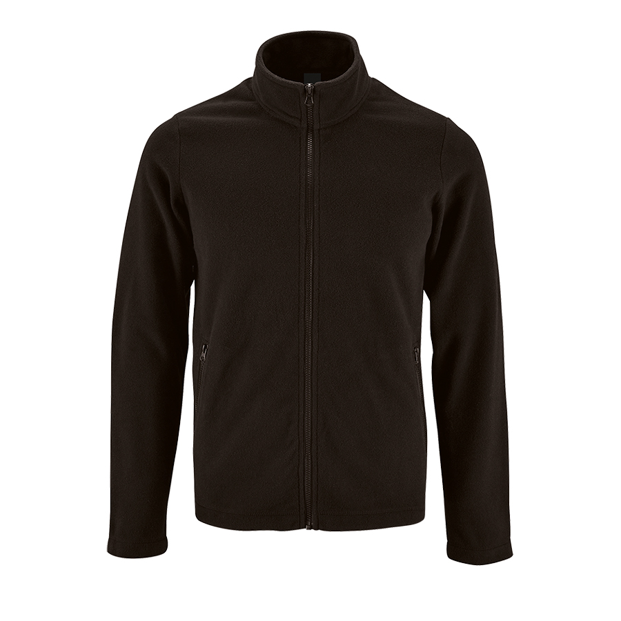 Толстовка на молнии мужская NORMAN MEN, черный, 100% п/э, 220 г/м2