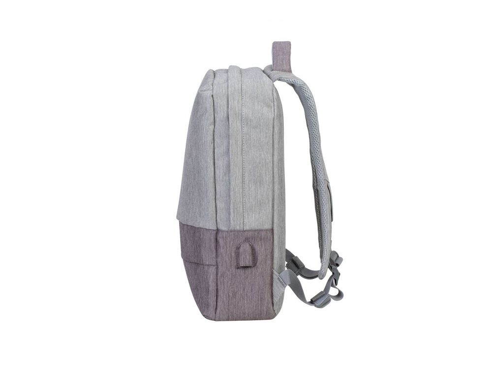 RIVACASE 7562 grey/mocha рюкзак для ноутбука 15.6, серый/кофейный, серый, коричневый