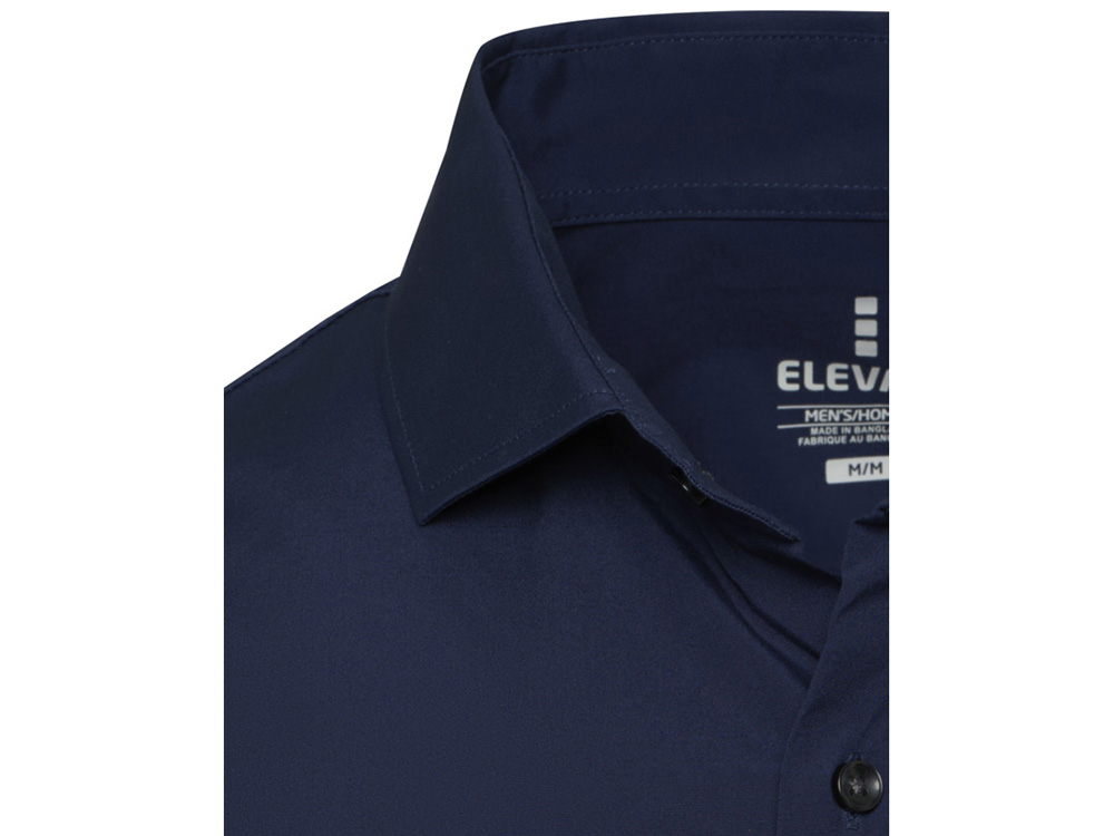 Carnelian мужская рубашка из поплина - Navy Blue, темно-синий