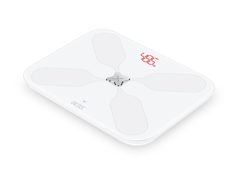Умные диагностические весы с Wi-Fi Picooc S3 Lite White (6924917717049), белый