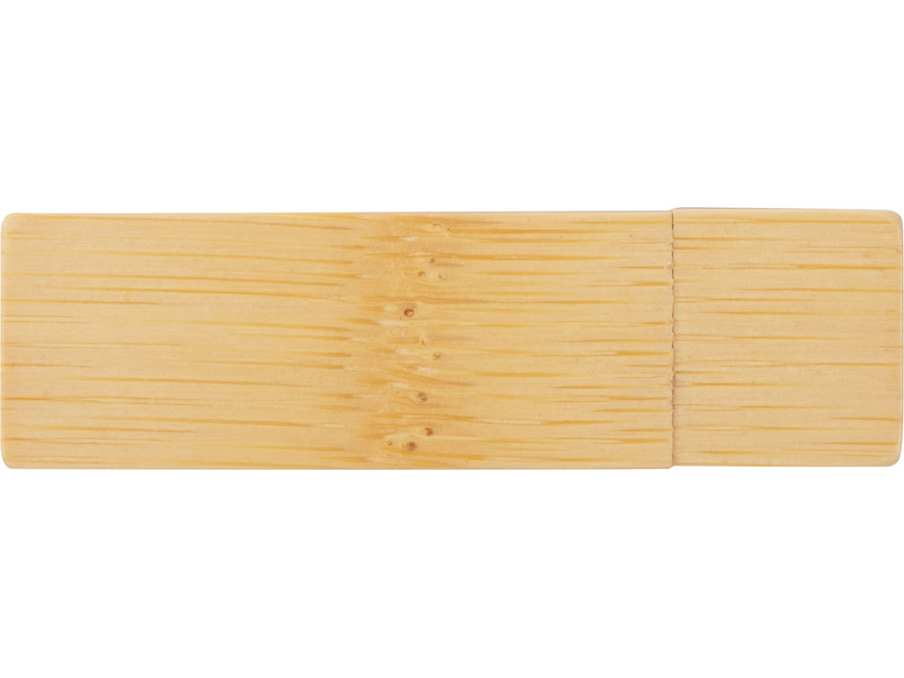 USB 2.0- флешка на 32 Гб c подсветкой логотипа Bamboo LED (натуральный)
