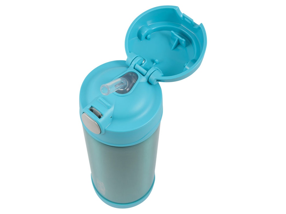 Термос из нерж. стали тм THERMOS F4023TL Stainless Steel 0.47L, бирюзовый