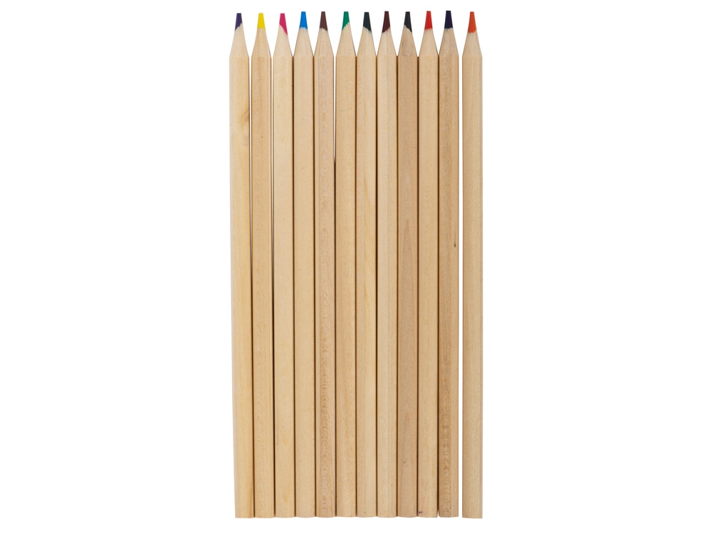 Набор из 12 карандашей Paint (натуральный)