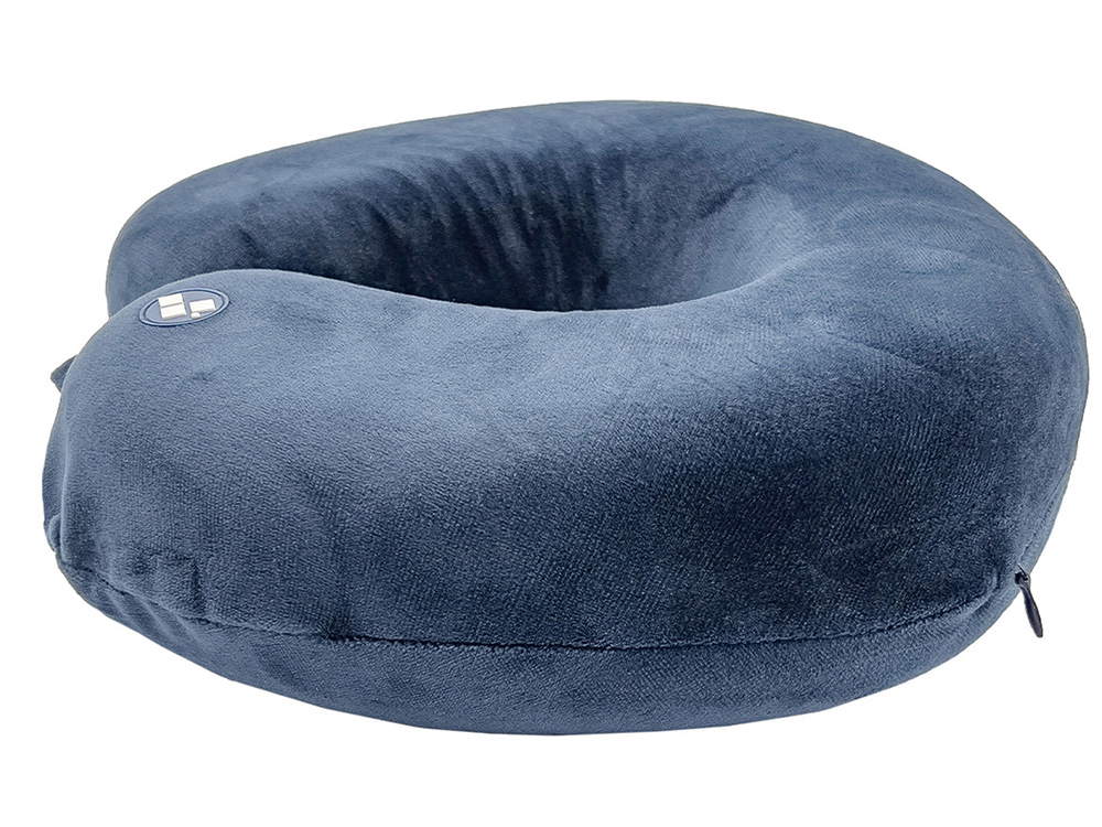 Подушка для путешествий с эффектом памяти Мемо Drowsy Denim, синий