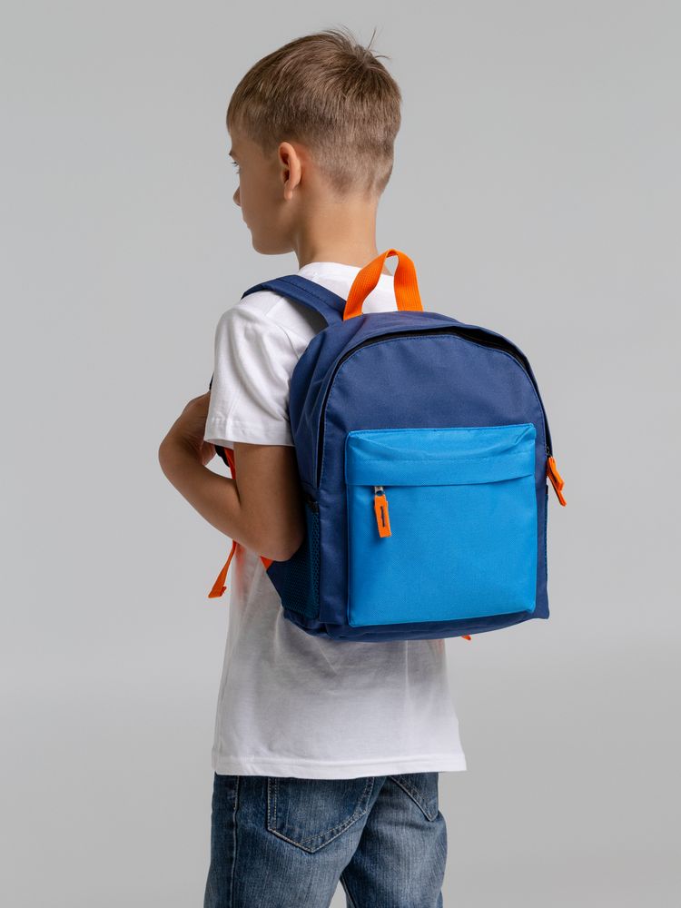 Рюкзак детский Kiddo, бордовый с серым