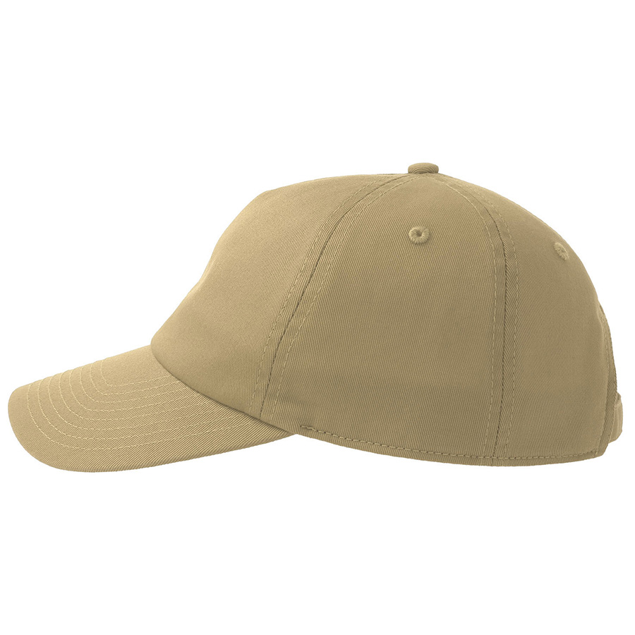 Бейсболка "DAD HAT-S FIVE", 5 клиньев, металлическая застежка, песочный, 100% хлопок, 270 г/м2