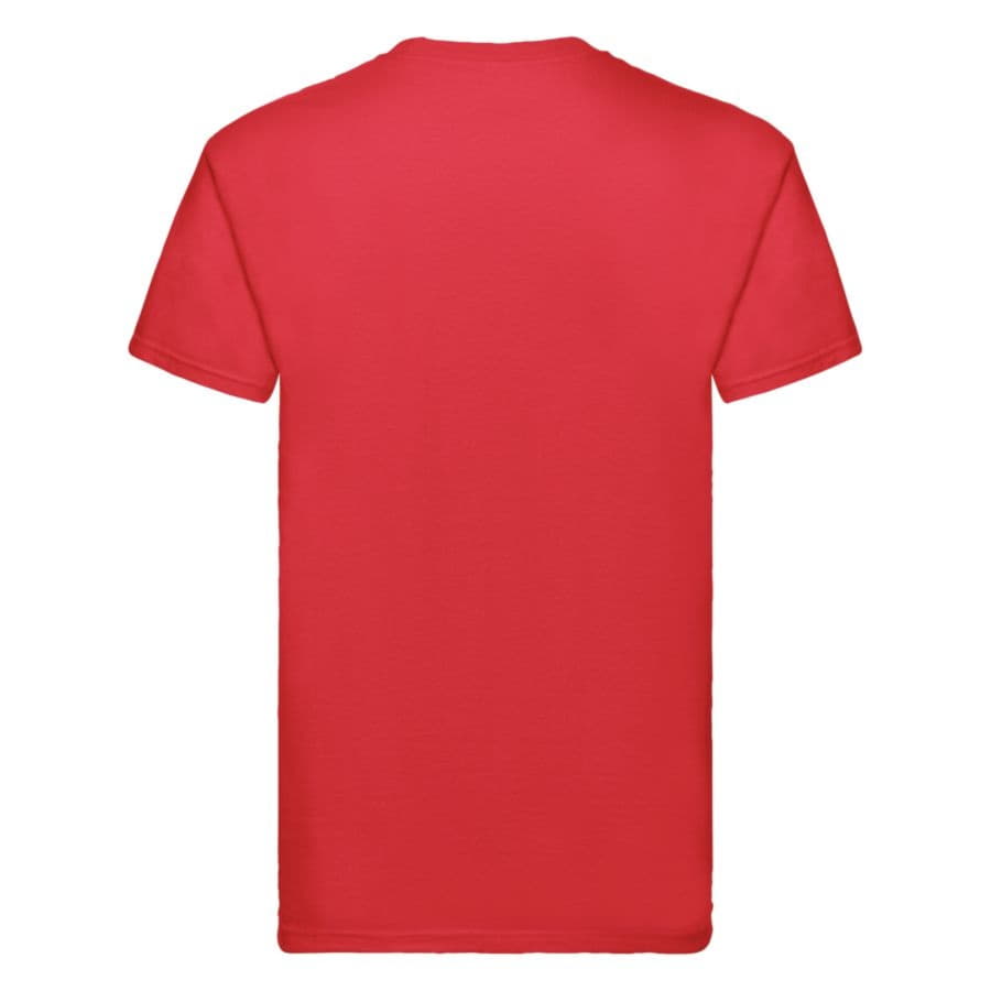 Футболка мужская "Super Premium T", красный, 100% х/б, 205 г/м2
