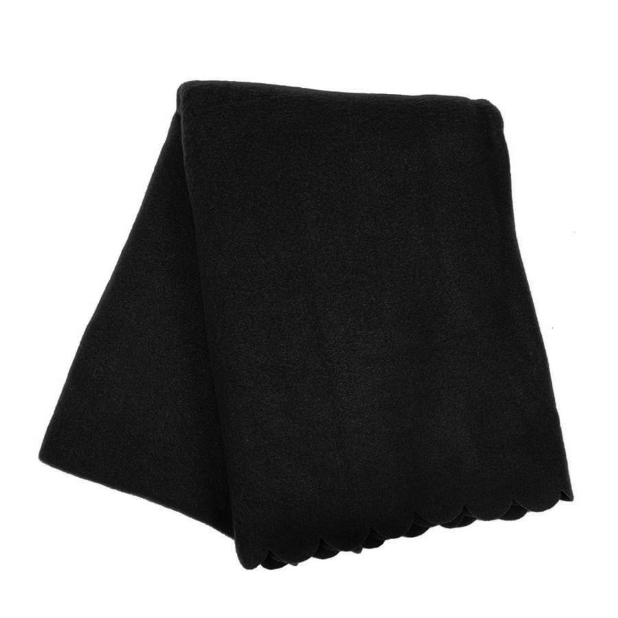 Плед PLAIN; чёрный; 100х140 см; флис 150 гр/м2