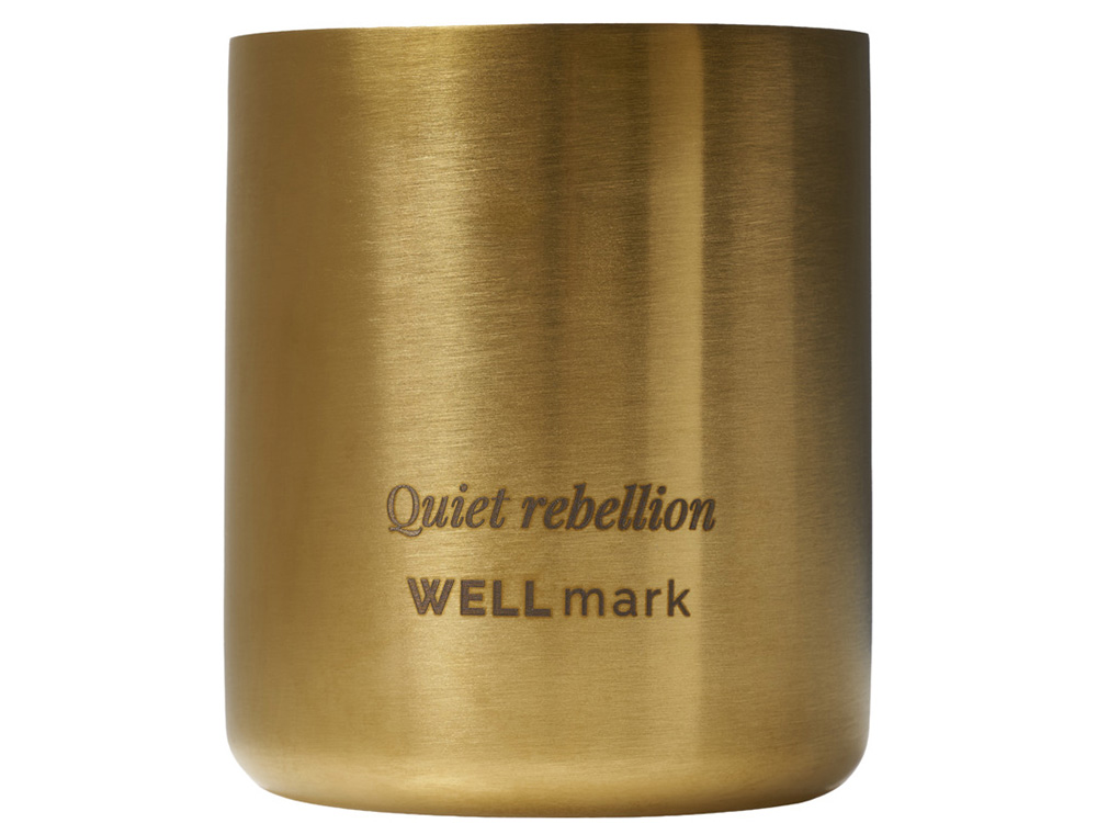 Ароматическая свеча Wellmark Quiet Rebellion - Золотой, золотистый