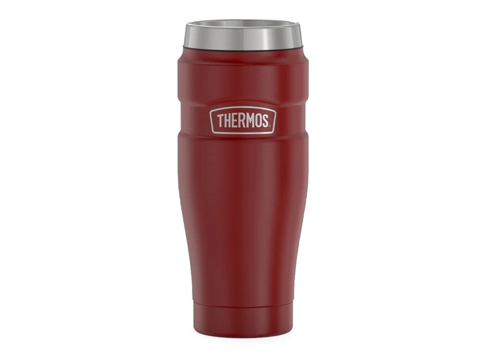 Кружка-термос из нерж. стали тм THERMOS SK1005 RCMB  0.47L, красный