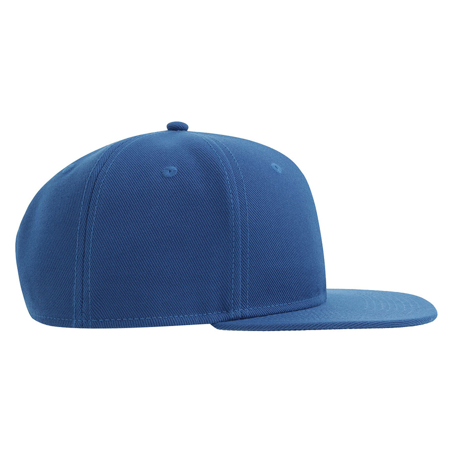 Бейсболка "SNAP BACK-S", 6 клиньев, пластик. застежка,яр.-синий, 100% перераб. полиэстер, 300 гр/м2