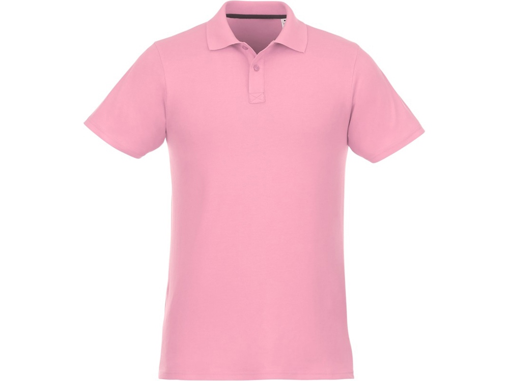 Мужское поло Helios с коротким рукавом, light pink, розовый