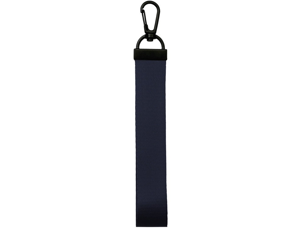 Ремувка с черным карабином Summit, 2 см, темно-синий/черный