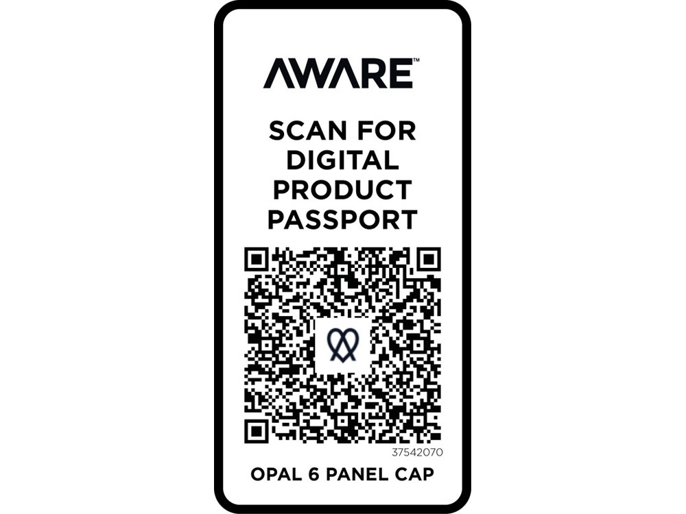 Opal с 6 панелями Aware™ кепка из переработанных материалов - Oatmeal, бежевый