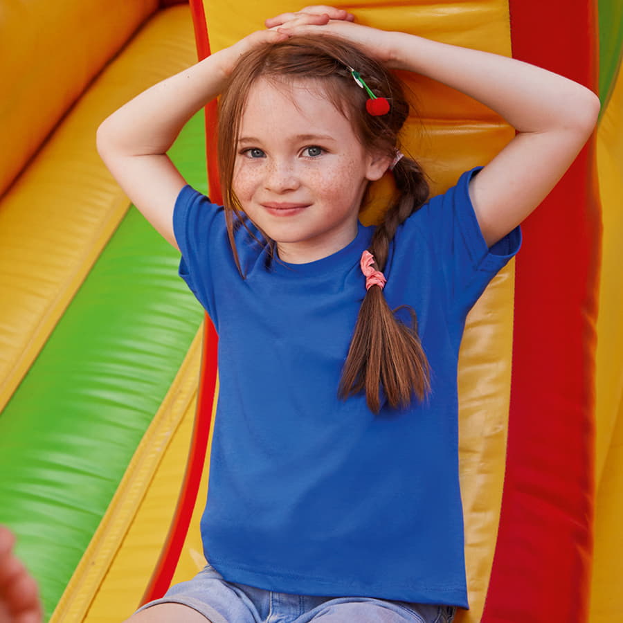 Футболка детская "Kids Original T", синий, 12-13 лет, 100% х/б, 145 г/м2