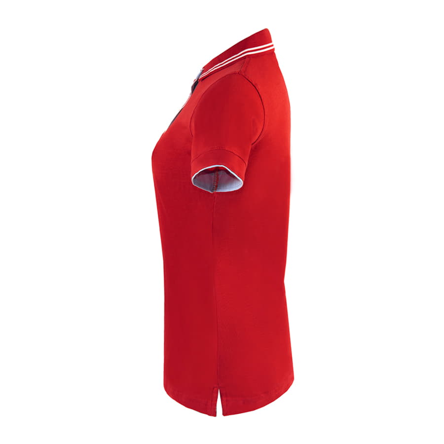 Рубашка поло женская RODI LADY, красный, 100% хлопок,180 г/м2