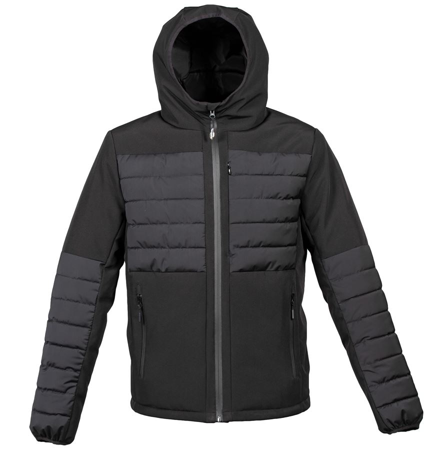 Куртка мужская "CANADA", чёрный, 2XL, 94% полиэстер, 6% эластан, 240г/м2, наполнитель: 100% полиэстер, 365 г/м2