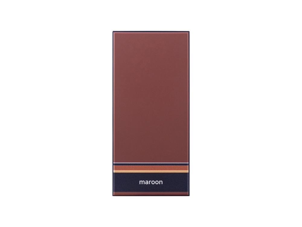 Внешний аккумулятор Rombica NEO ARIA Maroon, 10000мАч, Soft-touch, PD, QCharge, Type-C, бордовый/син, бордовый, синий