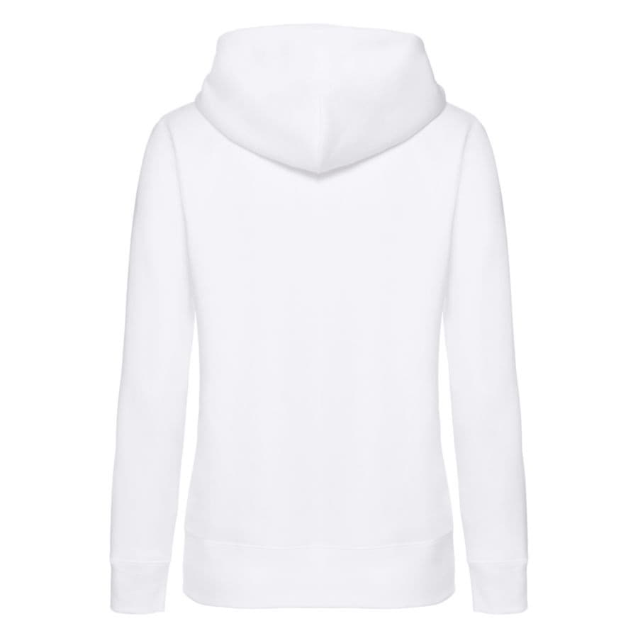 Толстовка "Lady-Fit Hooded Sweat Jacket", белый, 75% х/б, 25% п/э, 280 г/м2