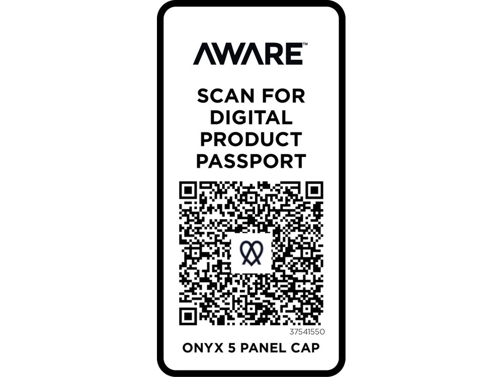 Onyx с 5 панелями Aware™ кепка из переработанных материалов - Темно - синий, темно-синий