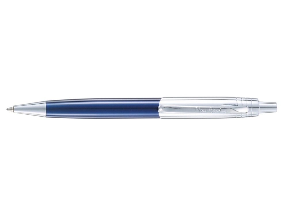 Ручка шариковая Pierre Cardin EASY. Цвет - синий. Упаковка Е-2, синий, серебристый