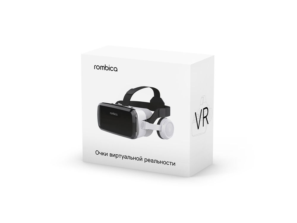 Очки VR VR XPro с беспроводными наушниками (белый, черный)