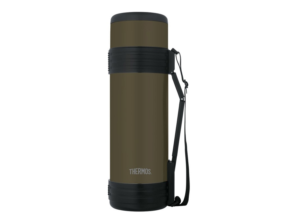 Термос из нерж. стали тм THERMOS NCD-1000 AG, темно-зеленый