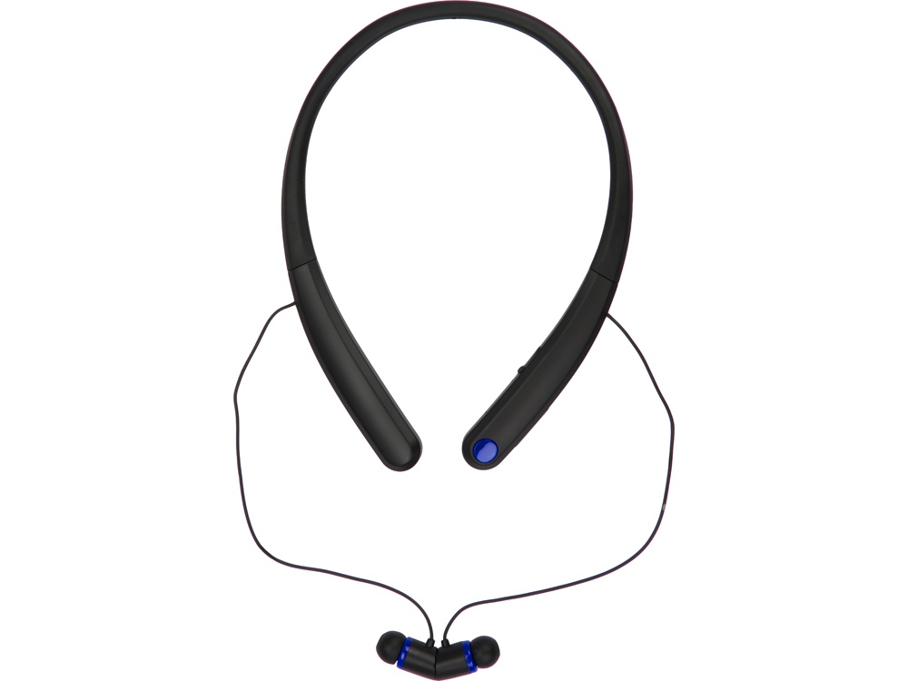 Беспроводные наушники с микрофоном Soundway, черный/синий, черный, синий