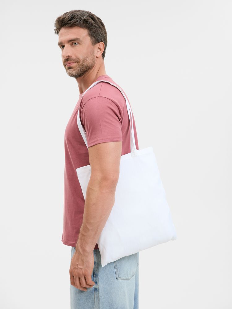 Холщовая сумка Basic 105, белая