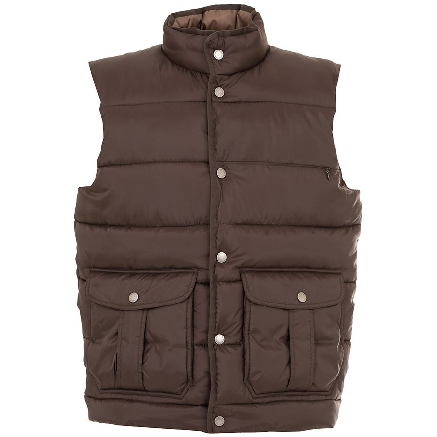 Жилет  "Oxford", коричневый_2XL, 100% полиэстер 300T