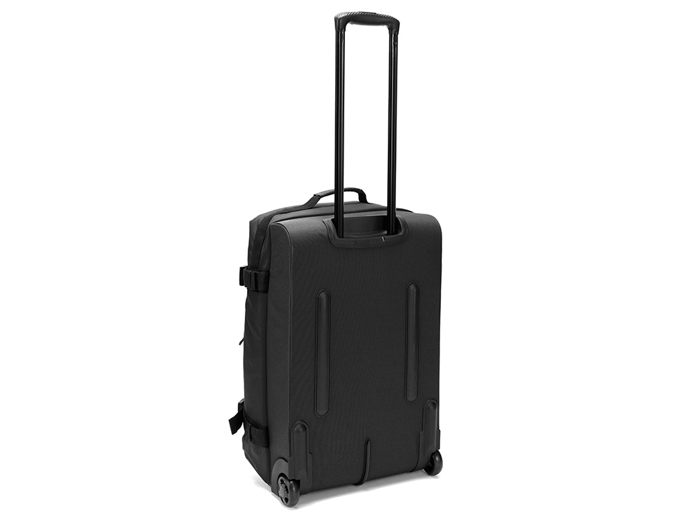 Сумка на колесах TORBER РИТМ, чёрный, полиэстер 900D с PU покрытием, 60 х 38 х 25,5 см, 57 л, черный