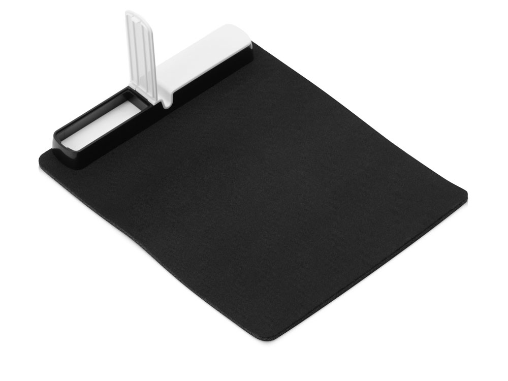 Коврик для мыши со встроенным USB-хабом Plug (черный)