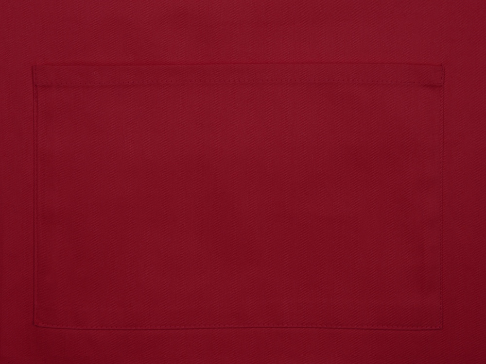 Хлопковый фартук 180gsm, бордо, бордовый