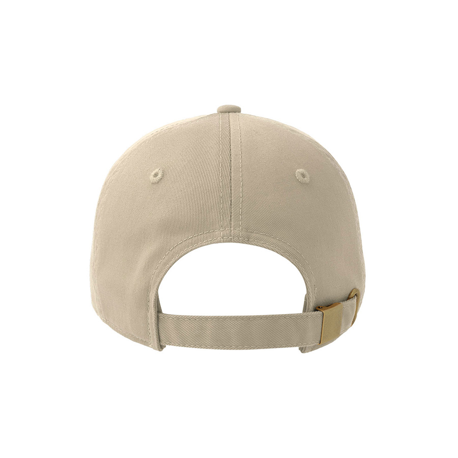 Бейсболка "DAD HAT-S FIVE", 5 клиньев, металлическая застежка, бежевый, 100% хлопок, 270 г/м2