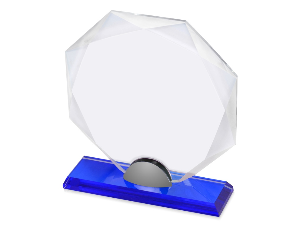 Награда Diamond, синий (Р), прозрачный, синий
