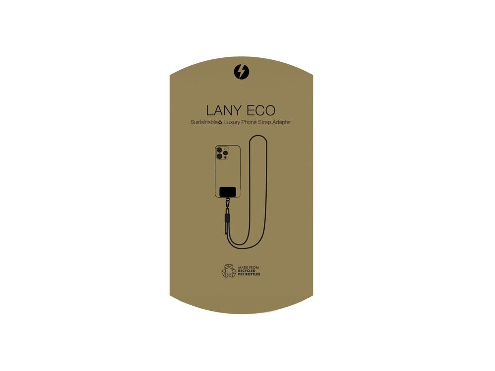 Шнурок для телефона на шею и через плечо Lany Eco (серый)
