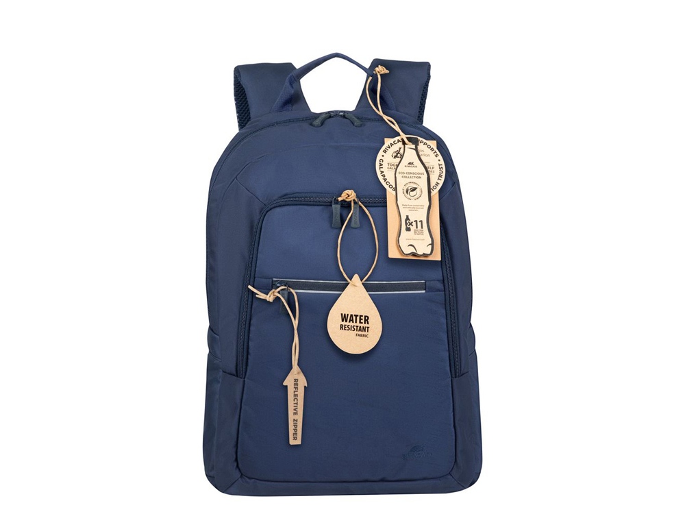 RIVACASE 7561 dark blue ECO рюкзак для ноутбука 15.6-16 / 6, темно-синий