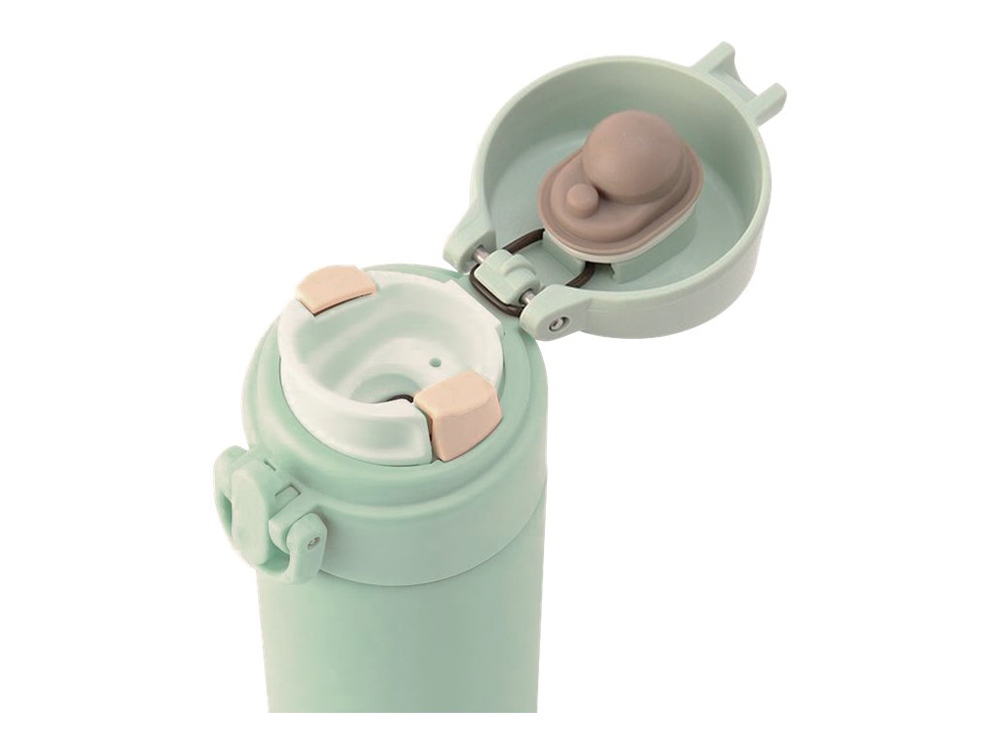Термос из нерж. стали тм THERMOSJNI-400 MTGR 0.4L, зеленый