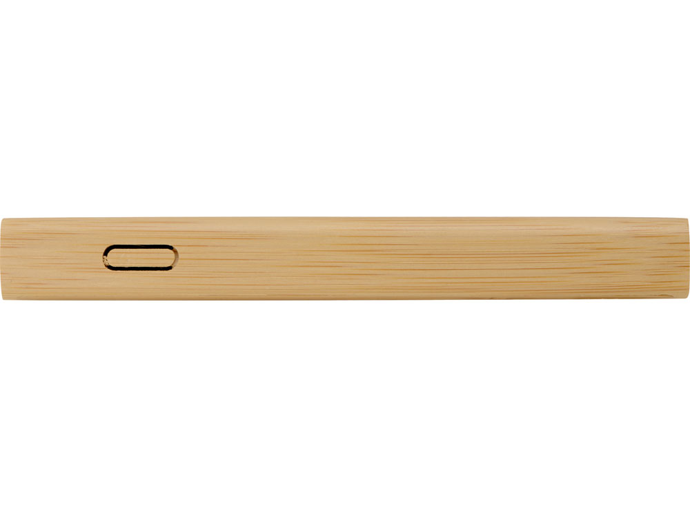Внешний беспроводной аккумулятор из бамбука Bamboo Air, 10000 mAh (натуральный)