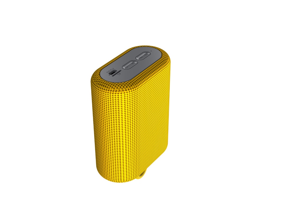 Портативная беспроводная колонка Canyon BSP-4, 5W, 1200mAh, желтая, желтый