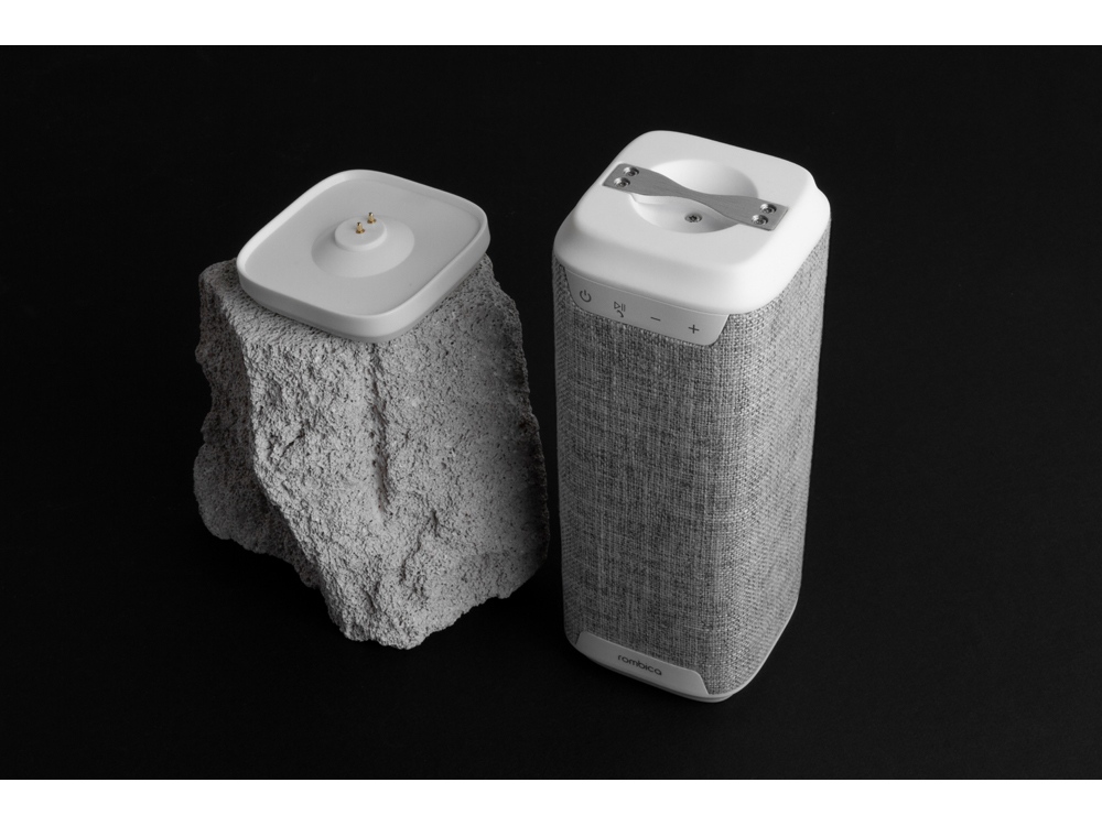 Портативная колонка mySound Sola, 15 Вт (светло-серый)