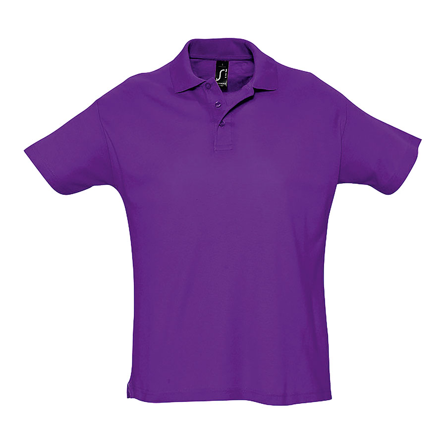 Рубашка поло мужская, короткий рукав, SUMMER II, фиолетовый, 2XL, 100% хлопок, 170 г/м2