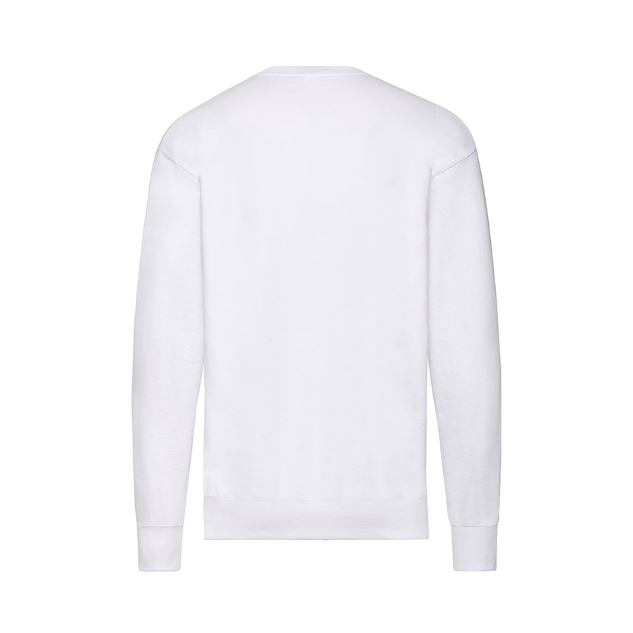 Толстовка мужская без начеса "Lightweight Set-in Sweat", белый, 2XL, 80% х/б 20% полиэстер, 240 г/м2