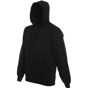 Толстовка мужская с начесом "Сlassic Hooded Sweat", черный, 80% х/б, 20% п/э, 280 г/м2